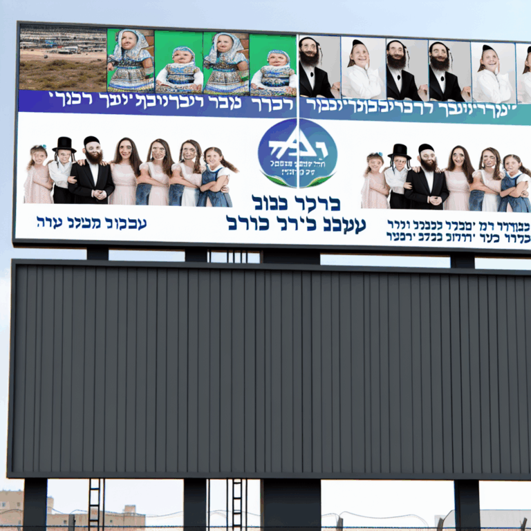 לוח פרסום בגבעת שמואל