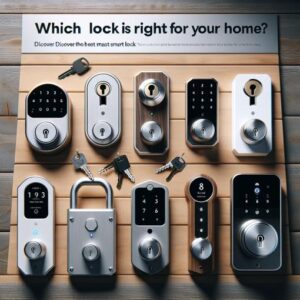 השוואת מנעולים חכמים: איזה מנעול מתאים לבית שלכם?